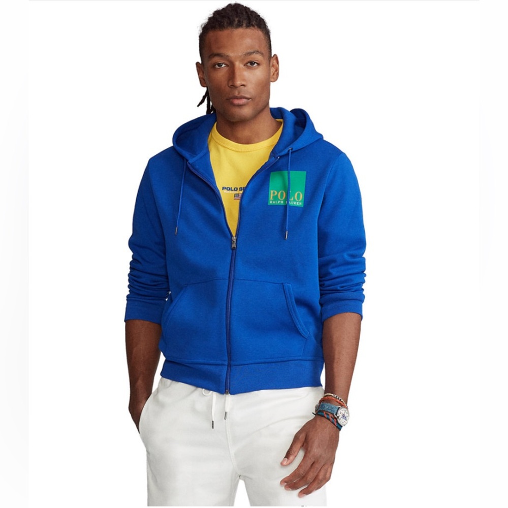 Polo Ralph Lauren Men's Logo Double-Knit Hoodie XL New